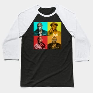 Dave Chappelle Funny Flairs Baseball T-Shirt